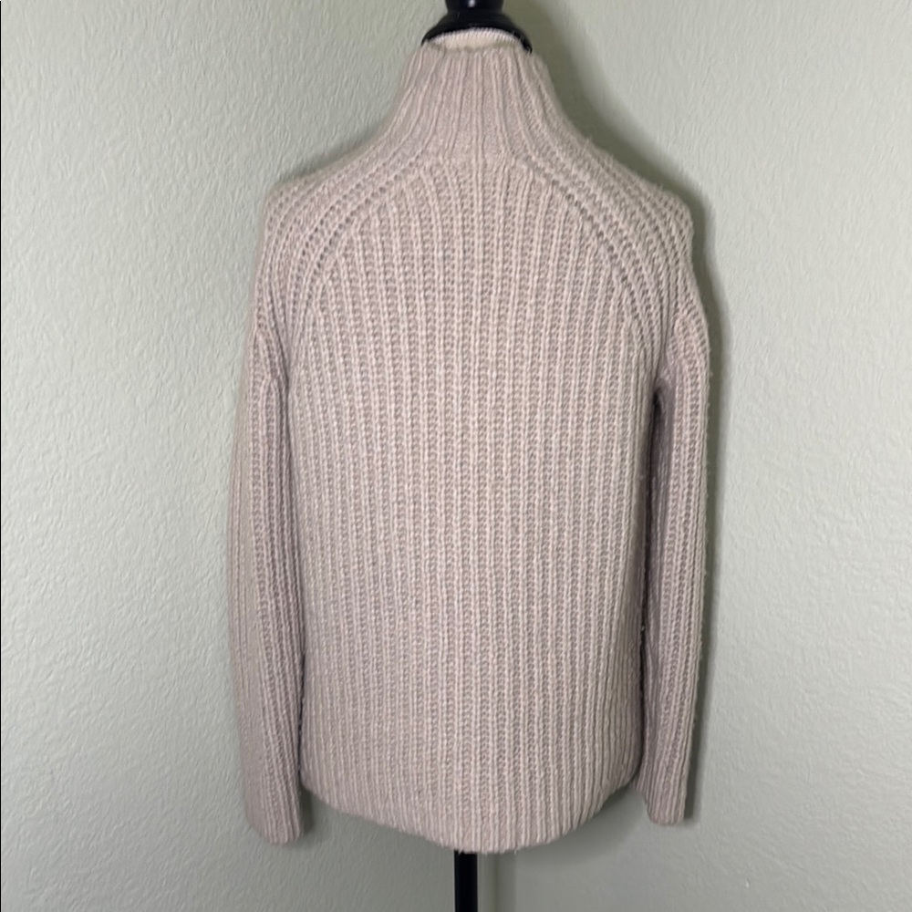 Theory Cream Cashmere Wool Sweater - Picture 4 of 6